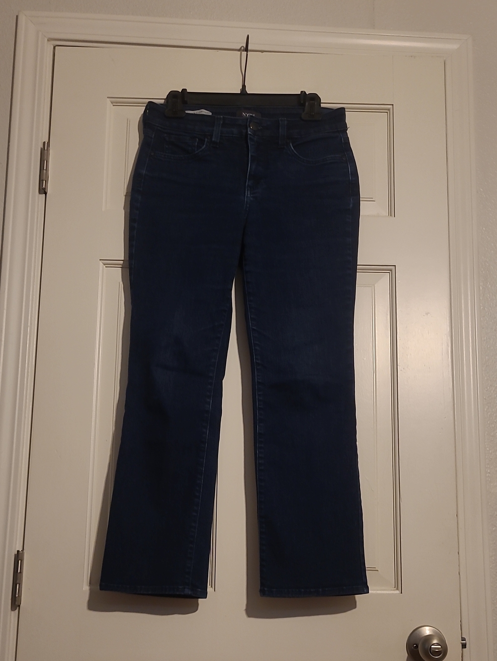 NYDJ Dark Blue Flare Jeans Size 6P